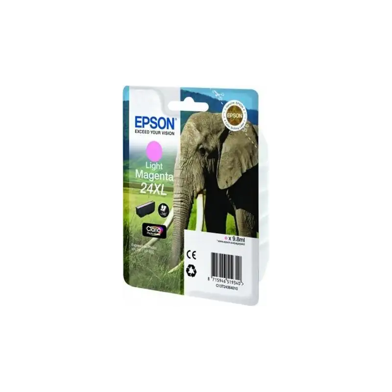 (C13T24364012) EPSON TINTA MAGENTA CLARO CLARIA PHOTO HD INK EXPRESSION PHOTO XP-950 - 24XL