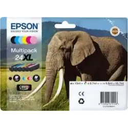 (C13T24384011) EPSON TINTA BK/C/M/Y/C CLARO / M CLARO CLARIA PHOTO HD INK EXPRESSION PHOTO XP-950 - 24XL (MULTIPACK 6)