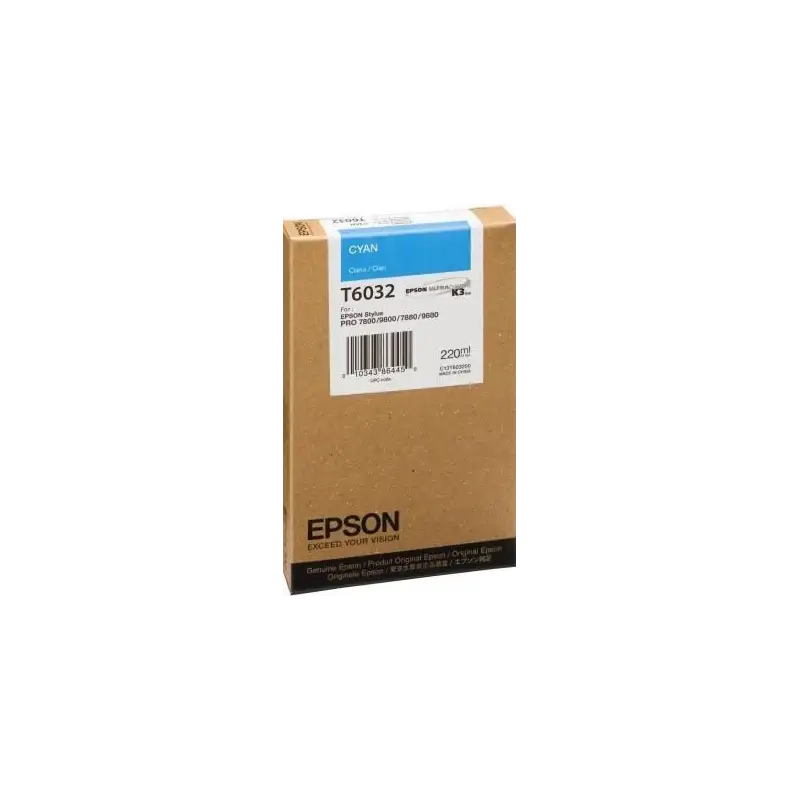 (C13T603200) EPSON GF STYLUS PRO 7880 9880 7800 9800 CARTUCHO CIAN