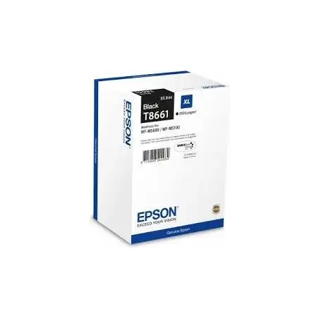 (C13T866140) EPSON CARTUCHO T8661 NEGRO XL WF-M5190DW/M5690DWF