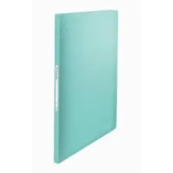 (626232) ESSELTE CARPETA CON 60 FUNDAS FIJAS COLOUR´ICE A4 POLIPROPILENO AZUL TRANSLÚCIDO
