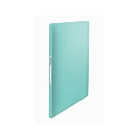 (626232) ESSELTE CARPETA CON 60 FUNDAS FIJAS COLOUR´ICE A4 POLIPROPILENO AZUL TRANSLÚCIDO