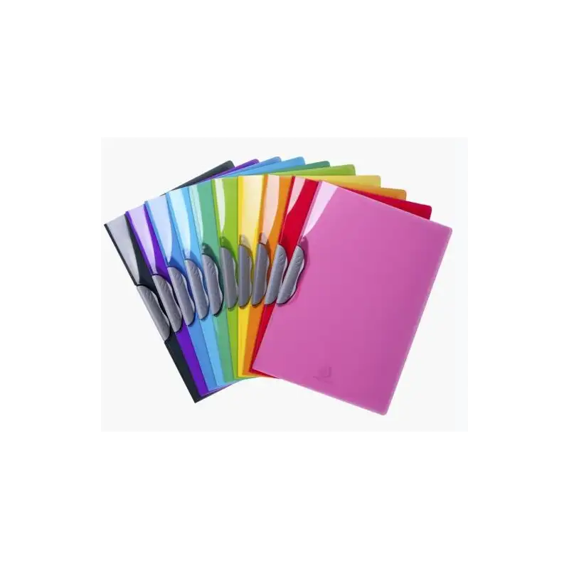 (45670E) EXACOMPTA DOSSIER CON CLIP DESIGN IDERAMA POLIPROPILENO A4 COLORES SURTIDOS