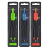 (174100) FABER CASTELL COMPAS ESCOLAR SURTIDO 3 COLORES