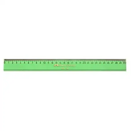 (813) FABER CASTELL REGLA TECNICA DE 30 CM
