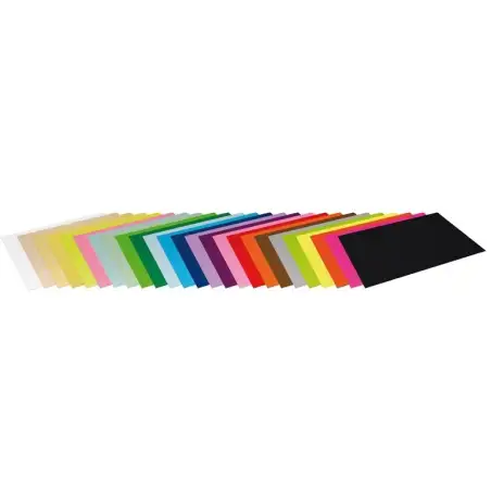 (15448) FABRISA CARTULINA 180G A4 50H SURTIDO PASTEL