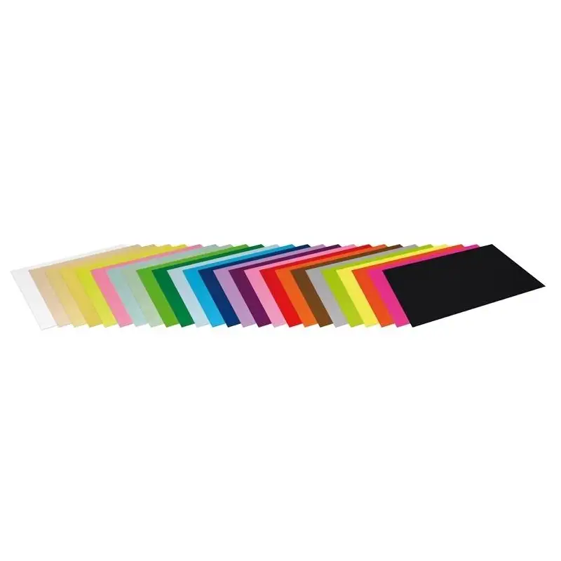 (15450) FABRISA CARTULINA 180G A4 50H SURTIDO INTENSO