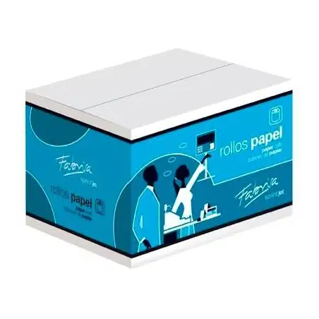 (16162) FABRISA ROLLO ELECTRA - PAPEL OFFSET DE ALTA BLANCURA - 60GR./M2 - 765MMX65MM - MANDRIL 12MM - 10UD. -