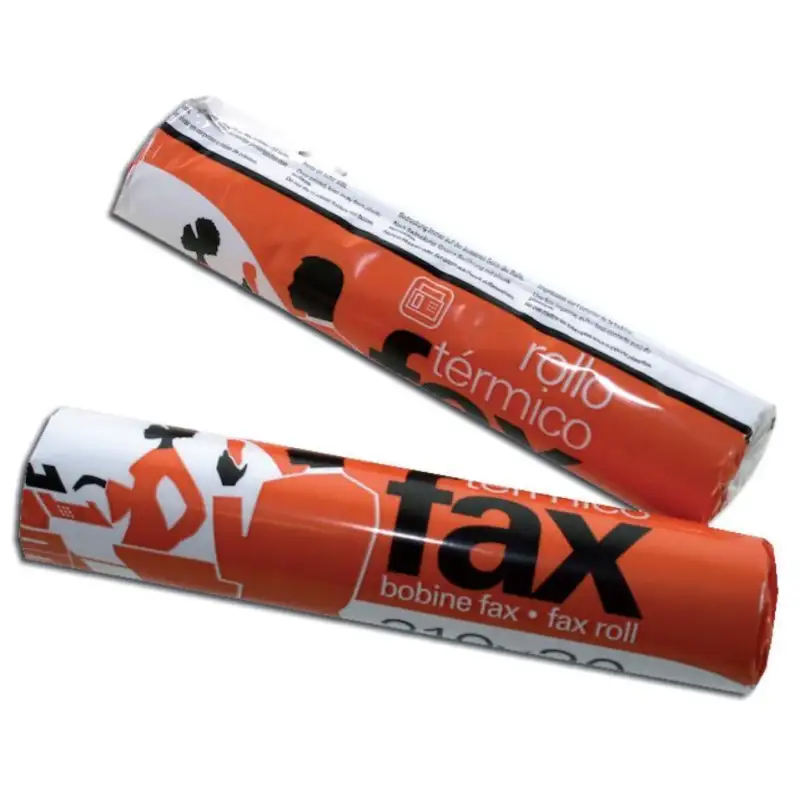 (16181) FABRISA ROLLO TÉRMICO FAX 210MMX15METROS Y 12MM DE MANDRIL