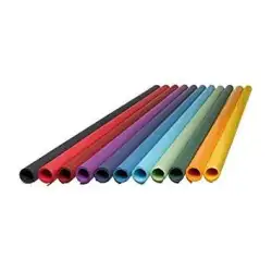 (15737) FABRISA ROLLO KRAFT 10X1M NEGRO -1U-