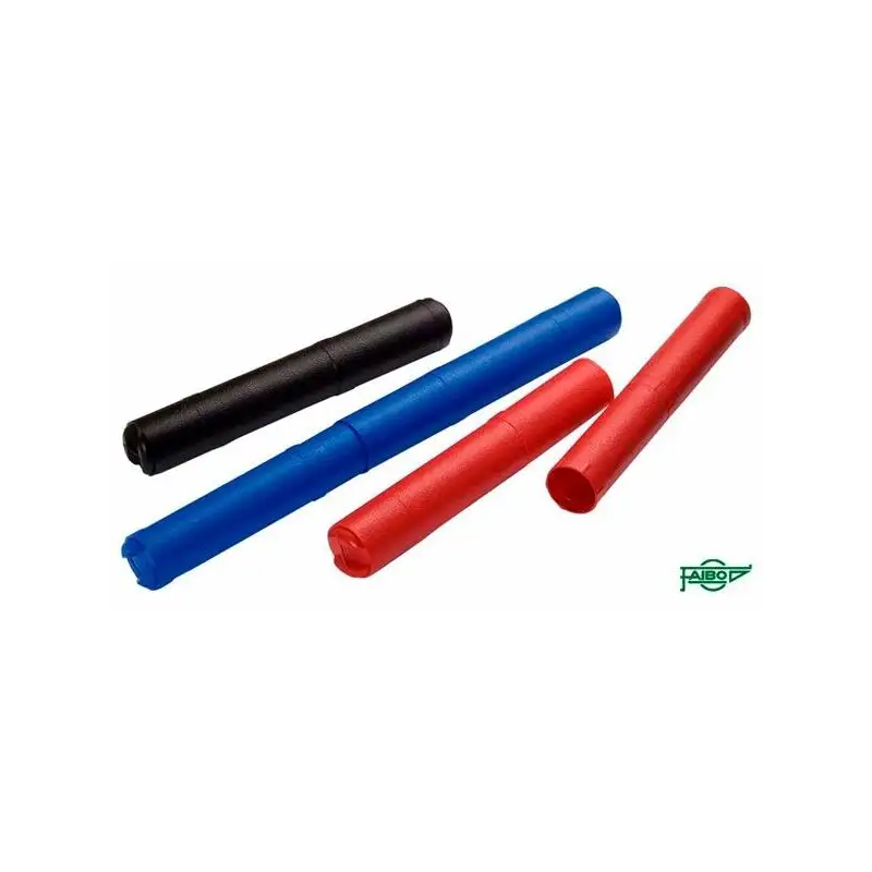 (755-03) FAIBO TUBO PORTAPLANOS DE PLÁSTICO EXTENSIBLE 40 A 75 CM SIN BANDOLERA ROJO