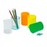 (205-23) FAIBO CUBILETE PORTALÁPICES PLÁSTICO TRANSPARENTE CRISTAL