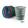 (306-07) FAIBO PAPELERA DE PLÁSTICO REJILLA CAPACIDAD 16 LITROS 310X315 MM SERIE 306 AZUL
