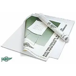 (BLC-25B) FAIBO BLOC DE 25 HOJAS PAPEL LISO PARA PIZARRAS CABALLETE 65X90 CM EN BOLSA INDIVIDUAL