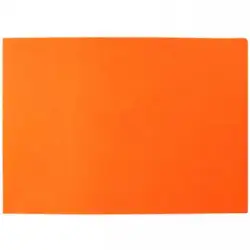 (572EB30) FAMA GOMA EVA 50X70CM GROSOR 2MM EB30 NARANJA PACK 10 UD