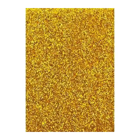 (572OR) FAMA GOMA EVA 50X70CM GROSOR 2MM GLITTER ORO