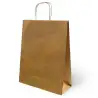 (27266KT) FAMA BOLSA DE ASA RETORCIDA 125GR 21X11X29CM PAPEL KRAFT