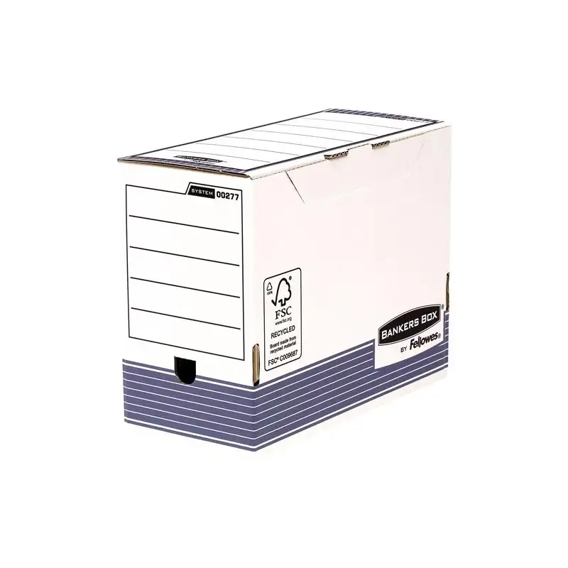 (0027701) FELLOWES CAJA DE ARCHIVO DEFINITIVO 150MM A4 SYSTEM AZUL
