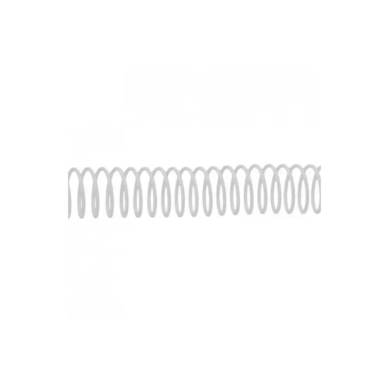 (5113601) FELLOWES ESPIRAL METÁLICA PASO 5:1 22MM A4 BLANCO PACK 100 UD