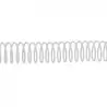 (5113601) FELLOWES ESPIRAL METÁLICA PASO 5:1 22MM A4 BLANCO PACK 100 UD