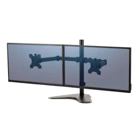 (8043701) FELLOWES PEANA PARA MONITOR DOBLE SEASA SERIES NEGRO