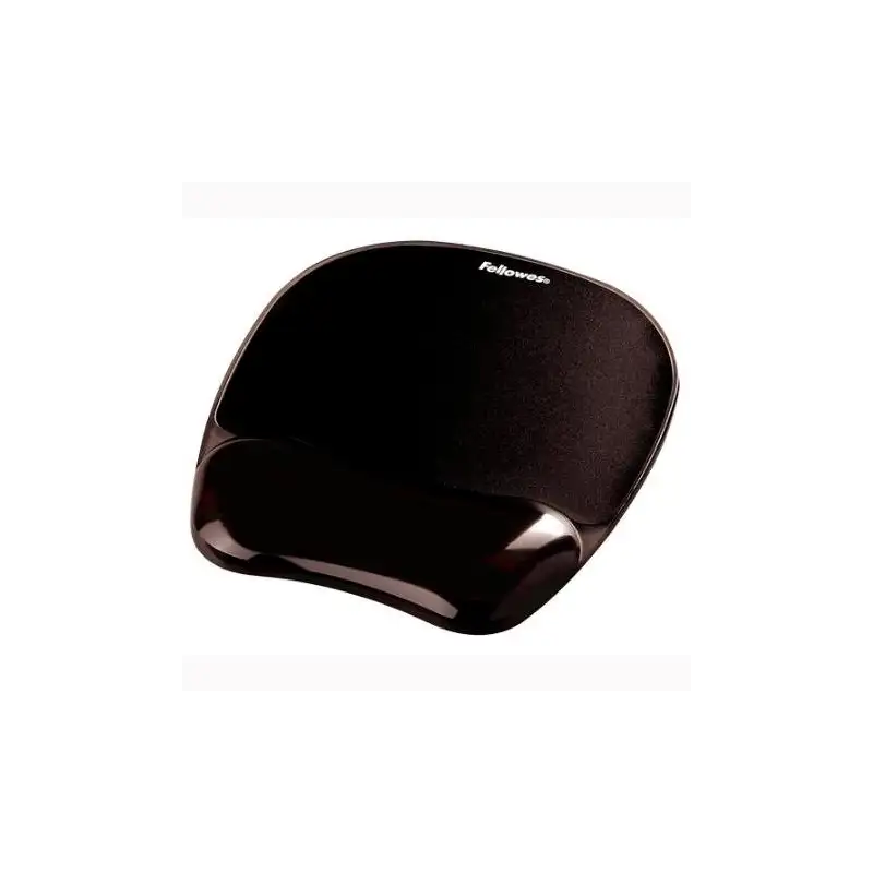 (9112101) FELLOWES ALFOMBRILLA CON REPOSAMUÑECAS GEL NEGRO