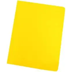 (400040651) GIO SUBCARPETA SIMPLE CARTULINA AMARILLO INTENSO FOLIO 250GR -50U-