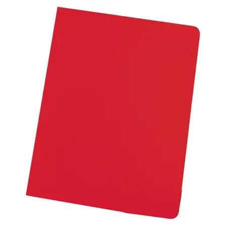 (400040654) GIO SUBCARPETA SIMPLE CARTULINA ROJO INTENSO FOLIO 250GR -50U-