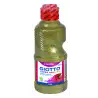 (F53120100) GIOTTO TÉMPERA GLITTER ORO BOTELLA 250 ML
