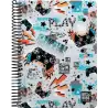 (16512476) GRAFOPLÁS CUADERNO PL3 80H CUARTO 90GR 4X4MM 5 BANDAS COLOR TAPA PP BITS&BOBS 23 PLAY