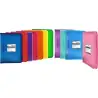 (04802751) GRAFOPLÁS CARPETA ANILLAS 4X25MM CON CREMALLERA A4+ PP MULTILINE RAYADO VERTICAL ROJO