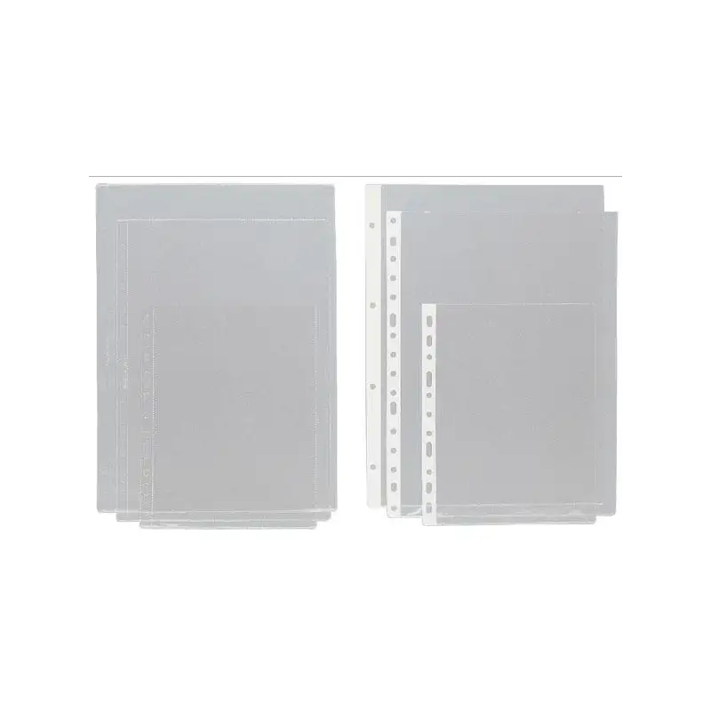 (05750004) GRAFOPLAS FUNDAS PLANOS A4 MULTITALADRO 11 PVC TRANSPARENTE -100U-