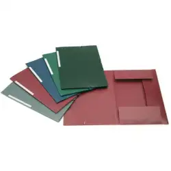 (4800020) GRAFOPLÁS CARPETA POLYGRAF 3 SOLAPAS Y CIERRE CON GOMA PP SEMI-RÍGIDO FOLIO VERDE