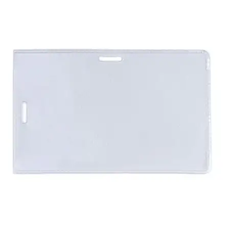 (09079300) GRAFOPLÁS PORTADISTINTIVOS PVC FLEXIBLE TRANSPARENTE PACK -50U-