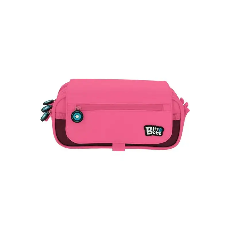 (37543254) GRAFOPLÁS PORTATODO TRIPLE C/SOLAPA BITS&BOBS ROSA