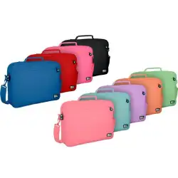 (37545510) GRAFOPLÁS BANDOLERA BITS&BOBS 38X28X6CM CREMALLERA TIRA AJUSTABLE Y ASA NEGRO