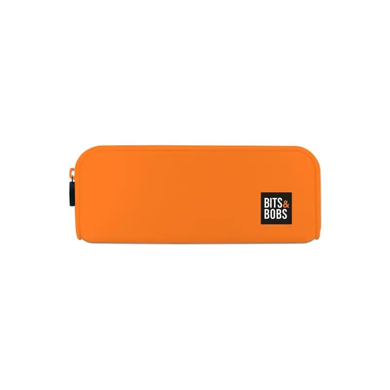 (37547252) GRAFOPLÁS PORTATODO DE SILICONA BITS&BOBS NARANJA FLÚOR