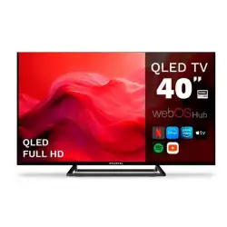 (QLED-4025W) GRUNKEL TELEVISIÓN QLED 40" SMART TV WIFI NEGRO