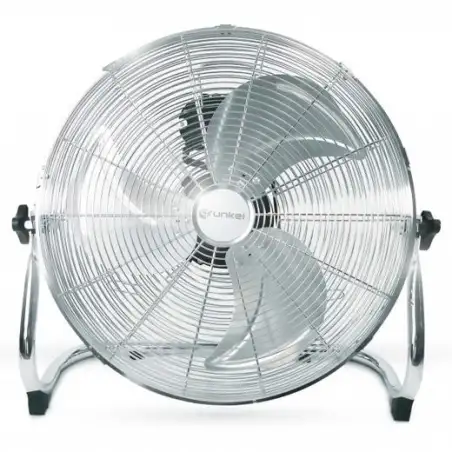 (MET-H18 INDUSTRIAL) GRUNKEL VENTILADOR DE SUELO 100W 3 VELOCIDADES METÁLICO