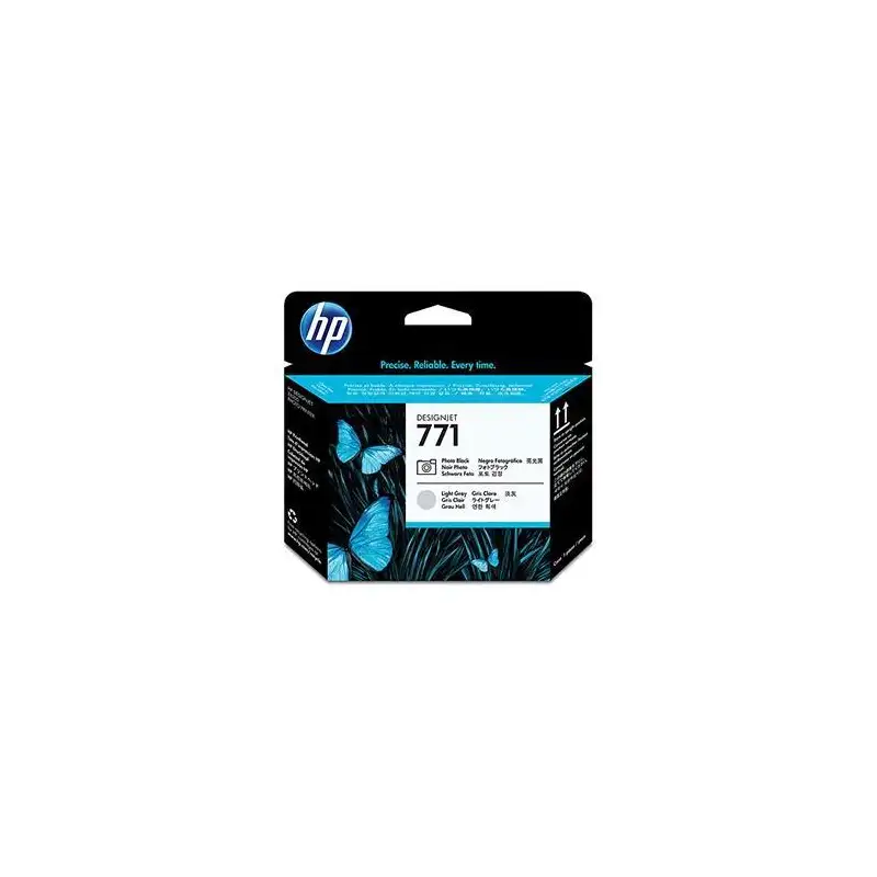 (CE020A) HP CABEZAL NEGRO FOTOGRÁFICO/GRIS CLARO DESIGNJET 771