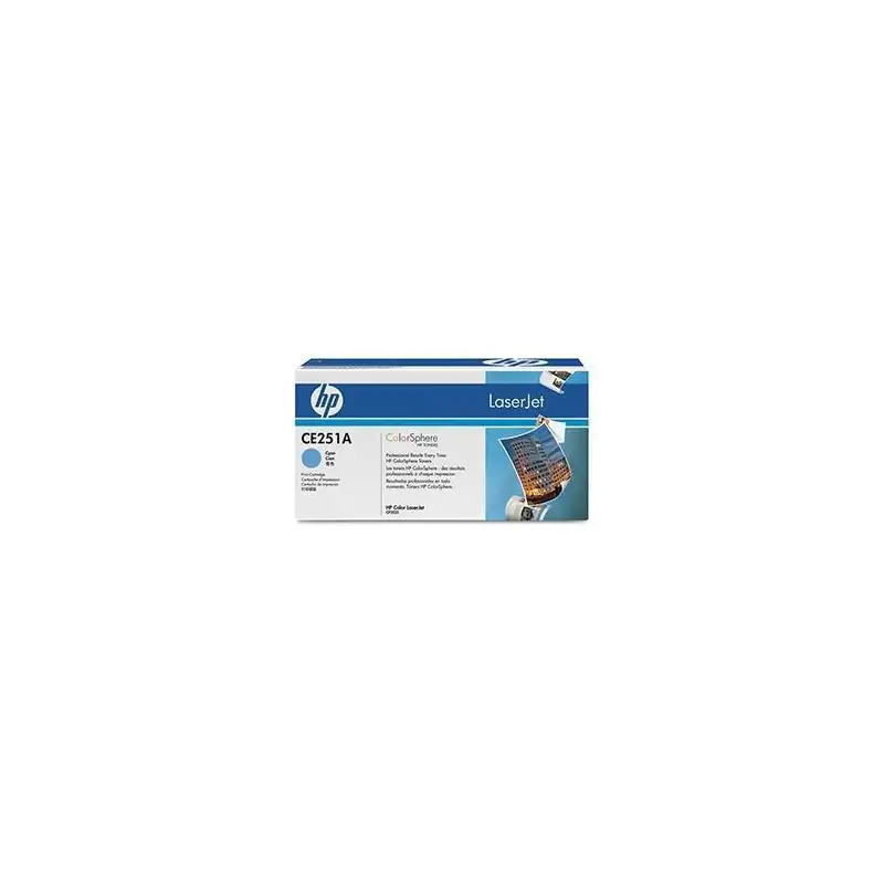 (CE251A) HP LASERJET TONER CIAN  CP 3525 - 504 A