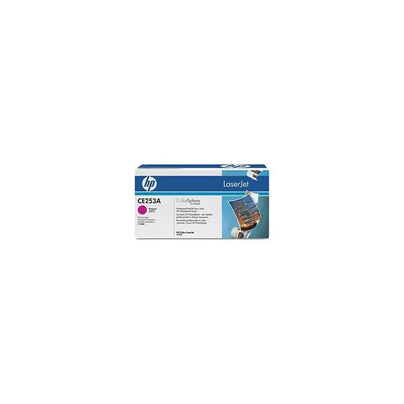 (CE253A) HP LASERJET TONER MAGENTA CP 3525 - 504 A