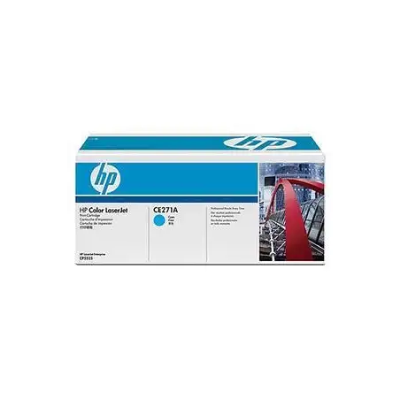 (CE271A) HP LASERJET CP 5525 TONER CIAN