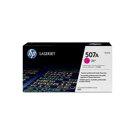 (CE403A) HP LASERJET 507A TONER MAGENTA