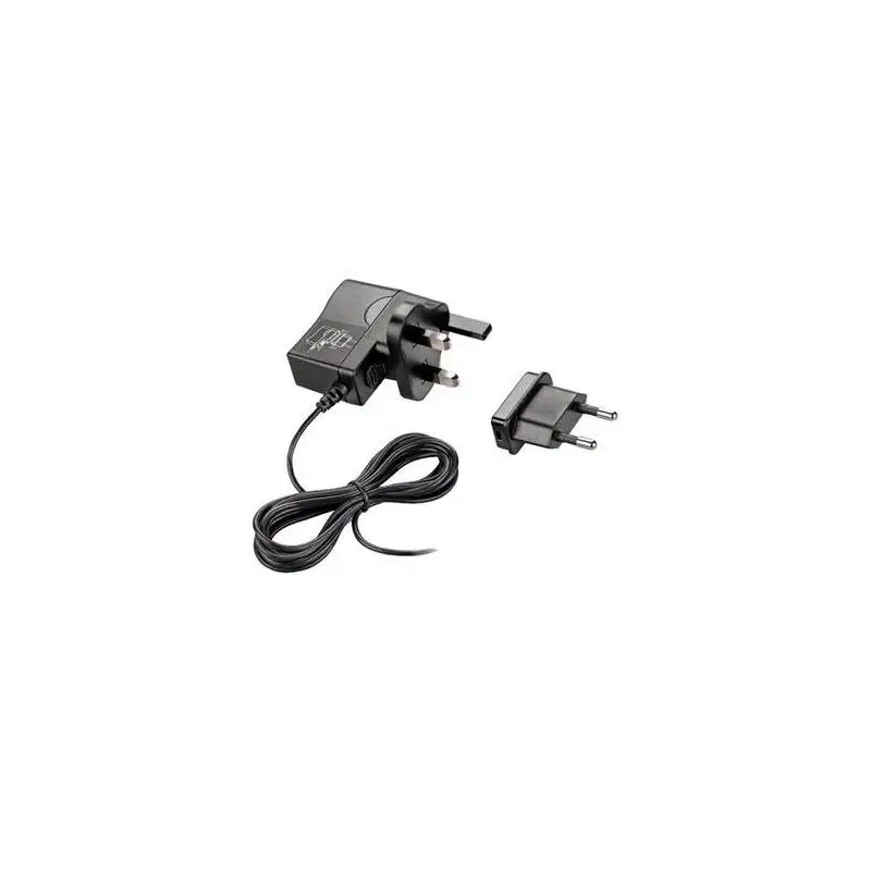 (71176-01) HP POLY ADAPTADOR DE CORRIENTE UK/EURO AC/DC PARA M12 MX10
