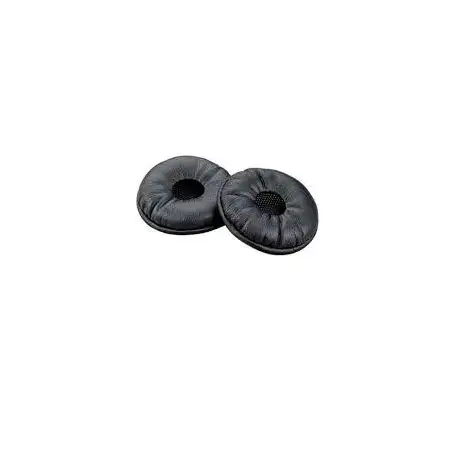 (87229-01/85Q20AA) HP POLY ALMOHADILLAS NEGRO SIMIL AL CUERO MODELO SAVI W740 CS540 (2 UNIDADES)