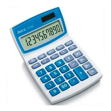 (IB410079) IBICO CALCULADORA 210 X 10 DIGITOS