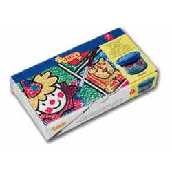 (507) JOVI ESTUCHE 7 BOTES TÉMPERA ESCOLAR 35ML + PINCEL C/SURTIDOS