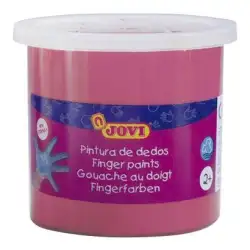 (56008) JOVI PINTURA DE DEDOS ESTUCHE 5 BOTES 125ML MAGENTA