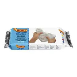 (85) JOVI AIR DRY PASTILLA DE PASTA MODELAR ENDURECE AL AIRE 500 GR BLANCA